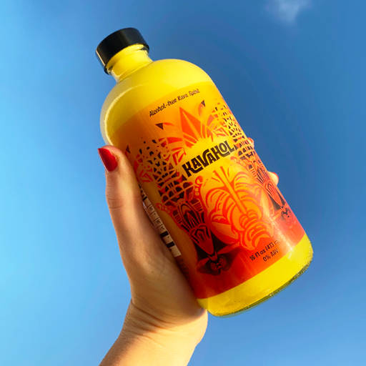 ️️Kavahol - Alcohol-Free Kava Spirit, Fiery Ginger Flavor, 10 Servings