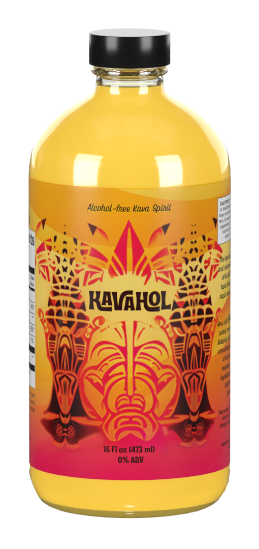 KAVAHOL Alcohol-free Kava Spirit - 12 Pack Case