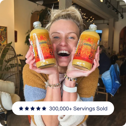 ️️Kavahol - Award-winning Kava Spirit, Fiery Ginger Flavor, 10 Servings (0.0% ABV)