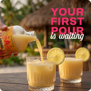 ️️Kavahol - Award-winning Kava Spirit, Fiery Ginger Flavor, 10 Servings (0.0% ABV)