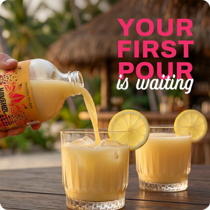 ️️Kavahol - Award-winning Kava Spirit, Fiery Ginger Flavor, 10 Servings (0.0% ABV)