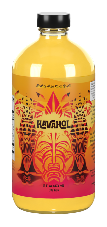 KAVAHOL Alcohol-free Kava Spirit - 10 Servings (16oz)
